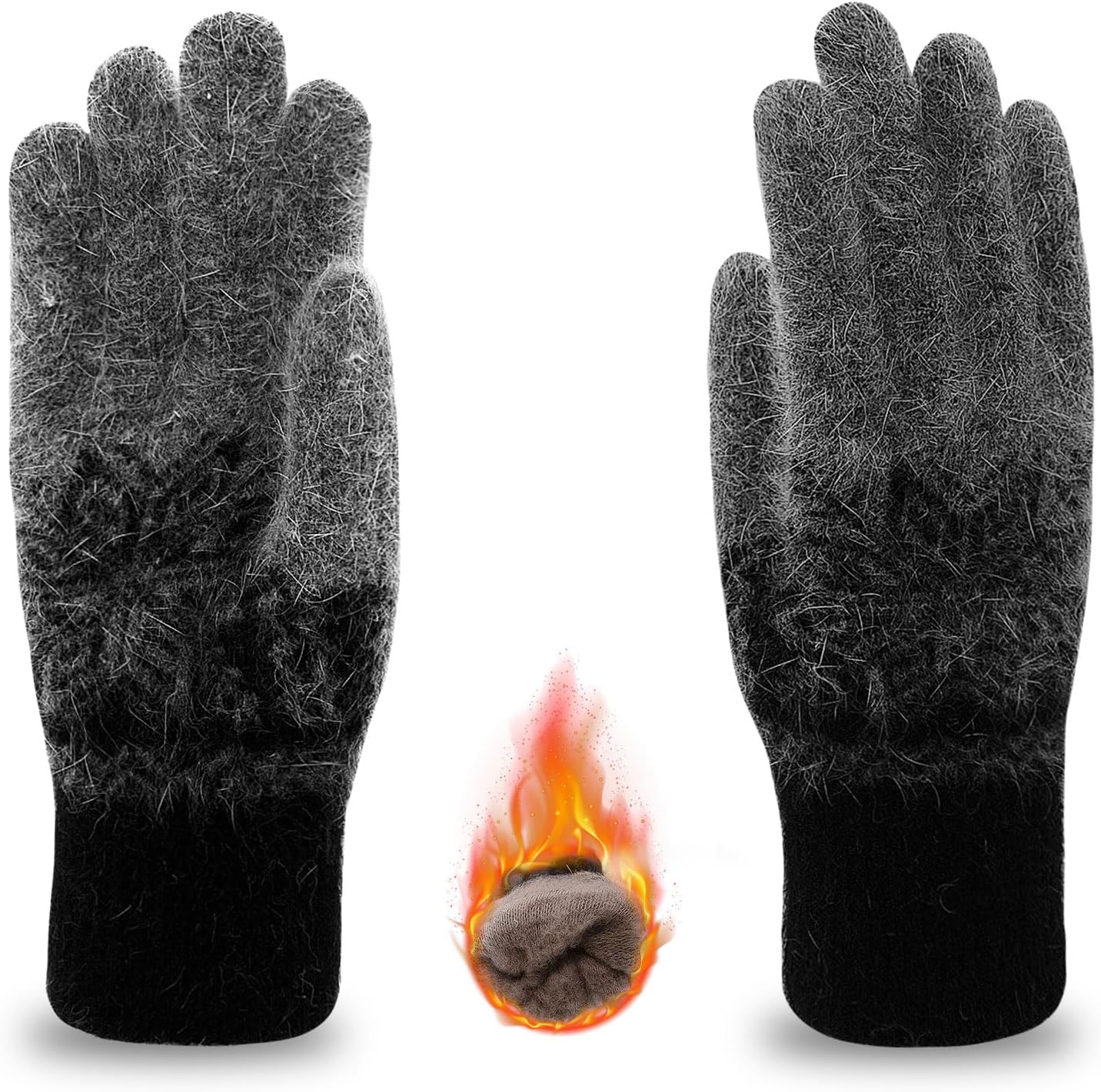 Heatkeeper Heren Thermo Handschoenen Plus Zwart
