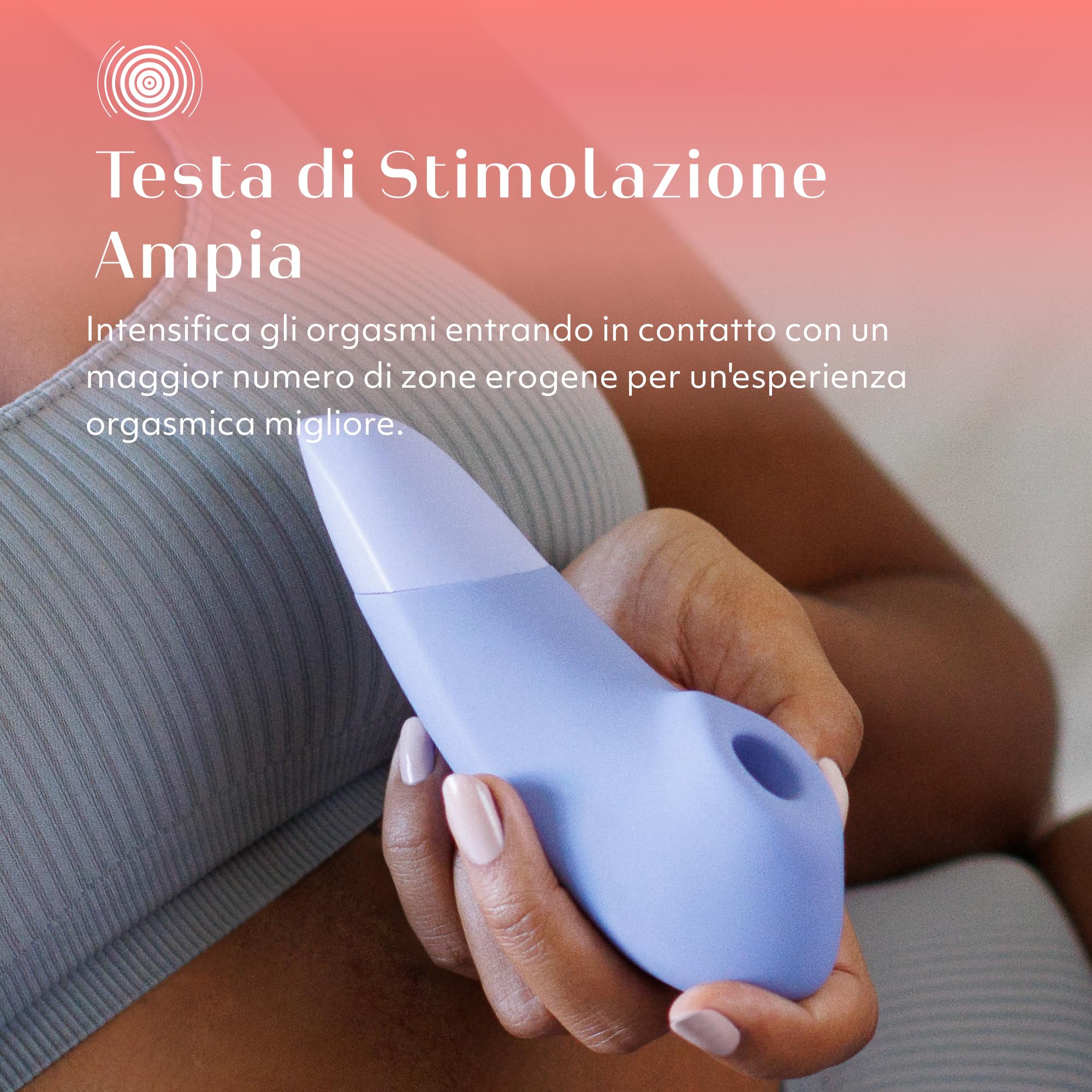 Womanizer Enhance 2-in-1 Vibratore e Succhia clitoride per donna | Sex toy doppia stimolazione clitoridea Pleasure Air e vibrazione | Giocattolo sessuale | Impermeabile Ricaricabile | Lillà