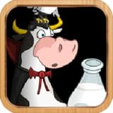 Cow and Jack have a job, providing the freshest milk.