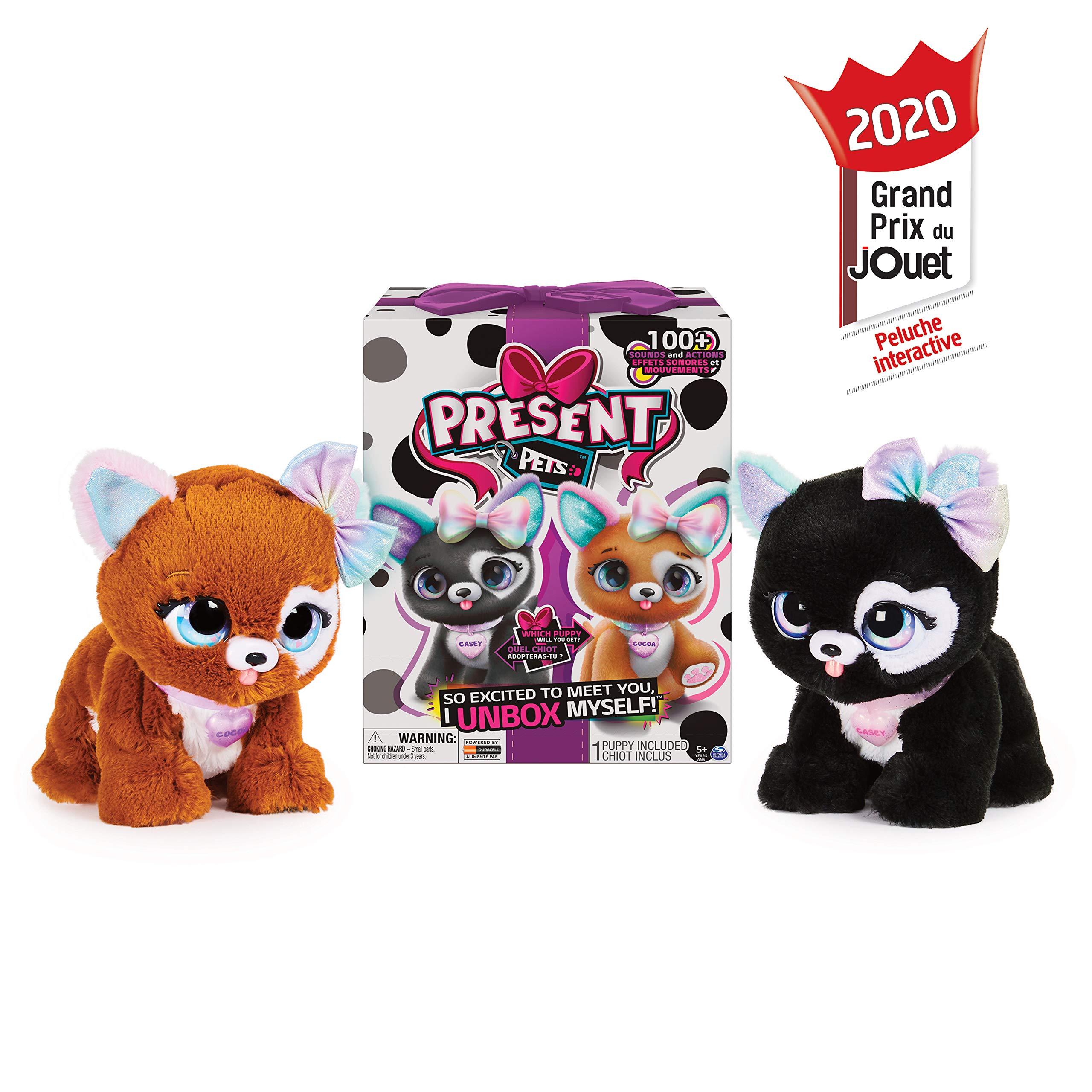 Present Pets Cucciolo Rainbow Glitter