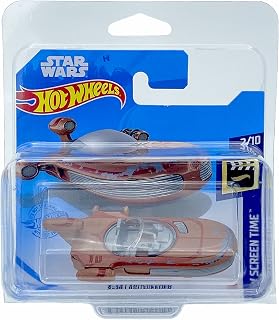 Hot Wheels Star Wars Luke's X-34 Landspeeder (Original) 2/10 HW Screen Time 2021 - 12/250 (Short Card) GRX16 *** COMES IN A KLAS CAR KEEPER PROTECTIVE COLLECTORS CASE ***