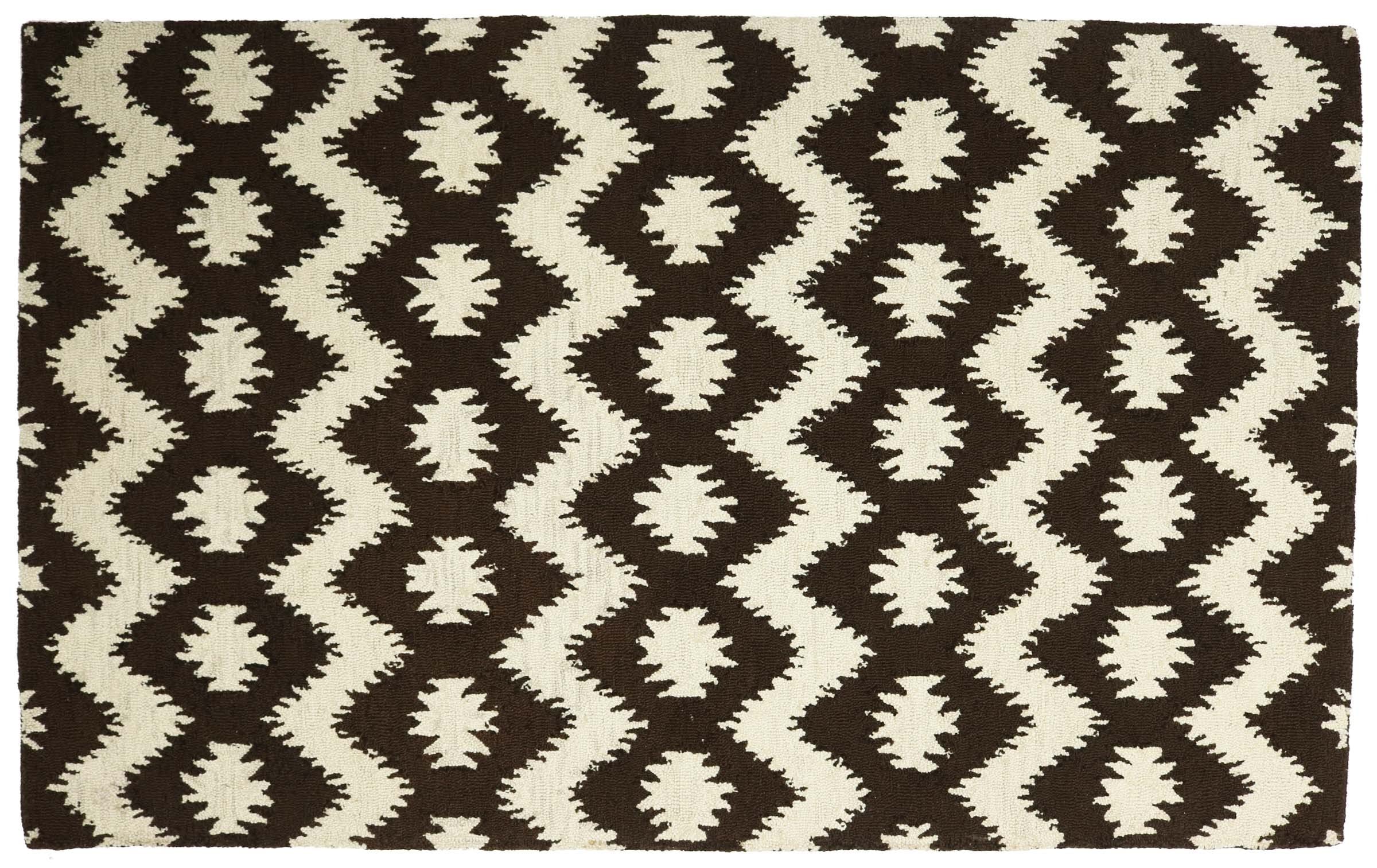 Tapis en laine fait main pour un salon chaleureux 160x230 cm