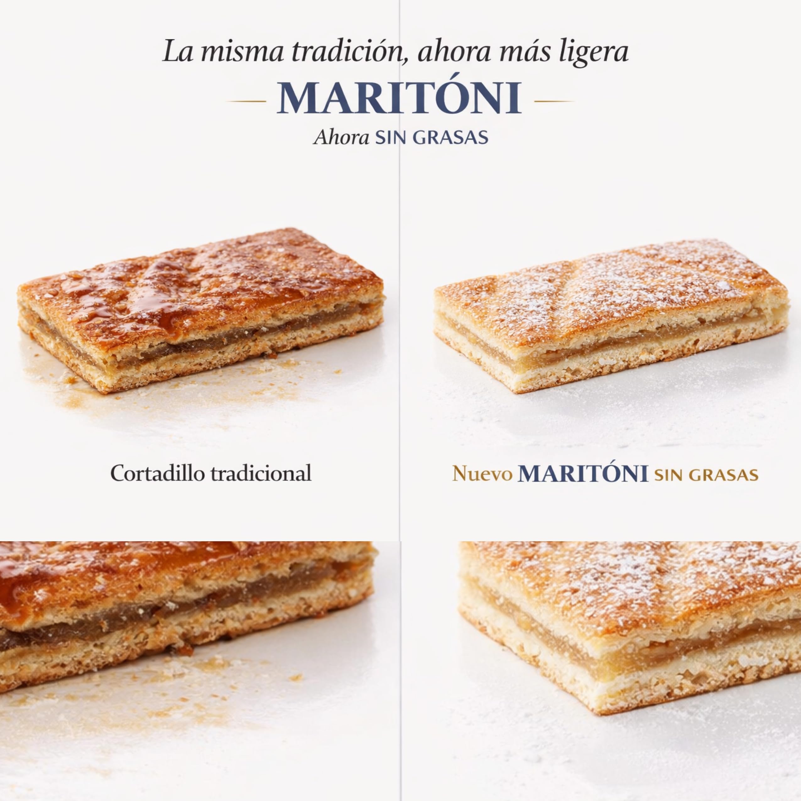 Dulces Cortaditos Cabello de Ángel · Maritoñi de Granada · Pack 2 Cajas 12 Uds 75g · Desayunos y Meriendas