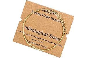 Pause Jewelry Gift Inspirational Morse Code Bracelets