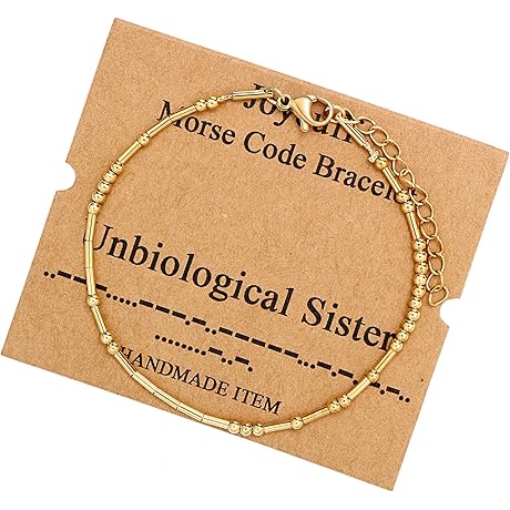 Pause Jewelry Gift Inspirational Morse Code Bracelets