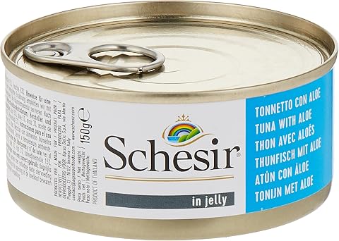 Schesir Jelly Ton Balığı ve Aloe Vera Jöle İçinde Yavru Köpek Konservesi 150g
