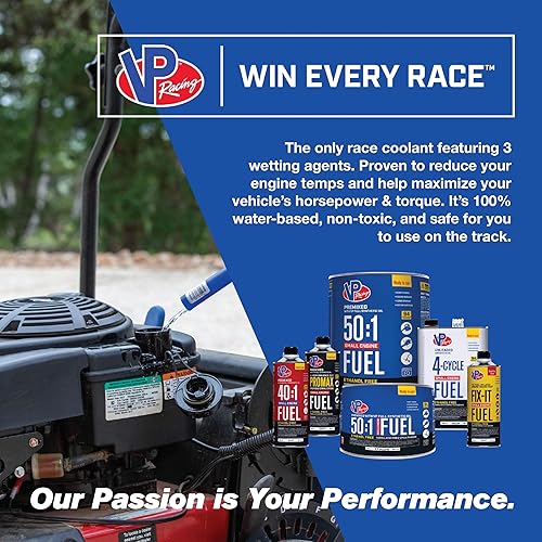 Miniatura 5 de VP Racing Fuels 6205 SEF Combustible de motor pequeño de 4 ciclos, no contiene aceite, cuarto de galón (paquete de 8)