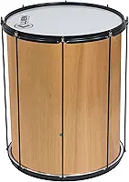 Surdo 60X20 Folheado Verniz Aro Chapa Preto Pele Leitosa 10 Afin - Brasil - Luen