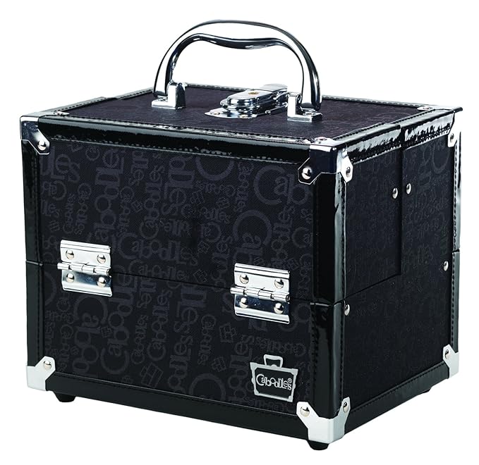 Caboodles Four Tray Makeup Train Case, 2.45 Pound Makeup
