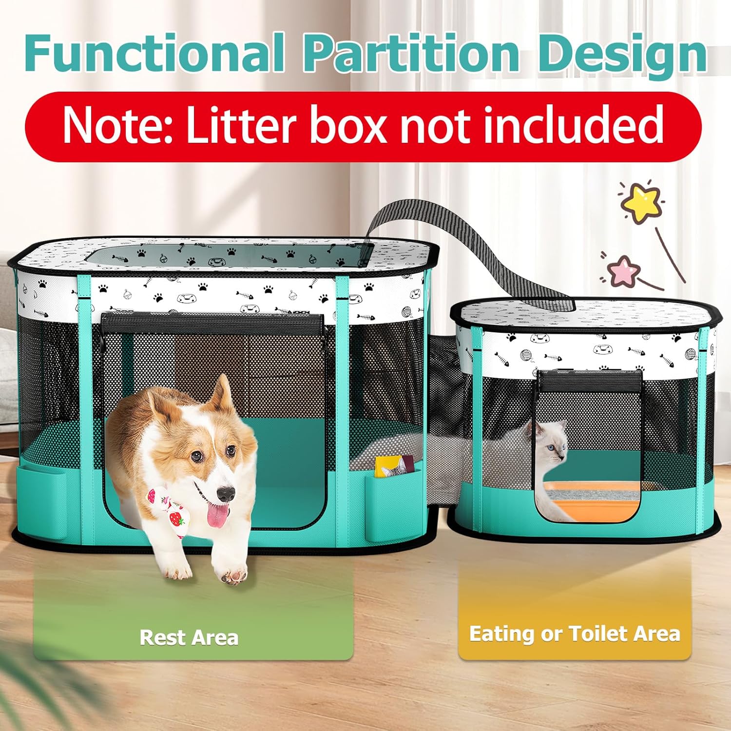 Unleash Fun: The Ultimate Portable Cat Playpen Review!