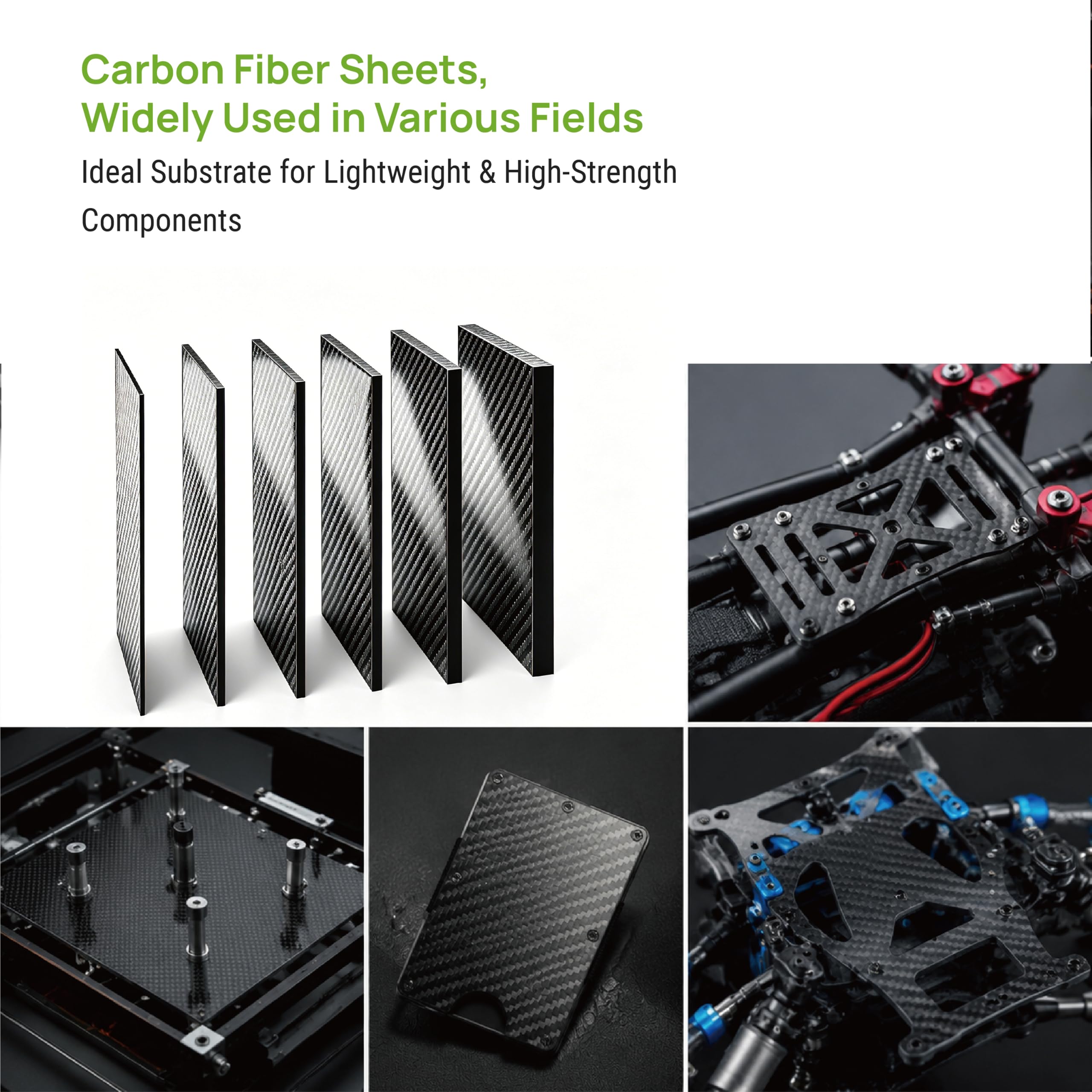 Carbon Fiber Sheets - Lightweight & Strong -7