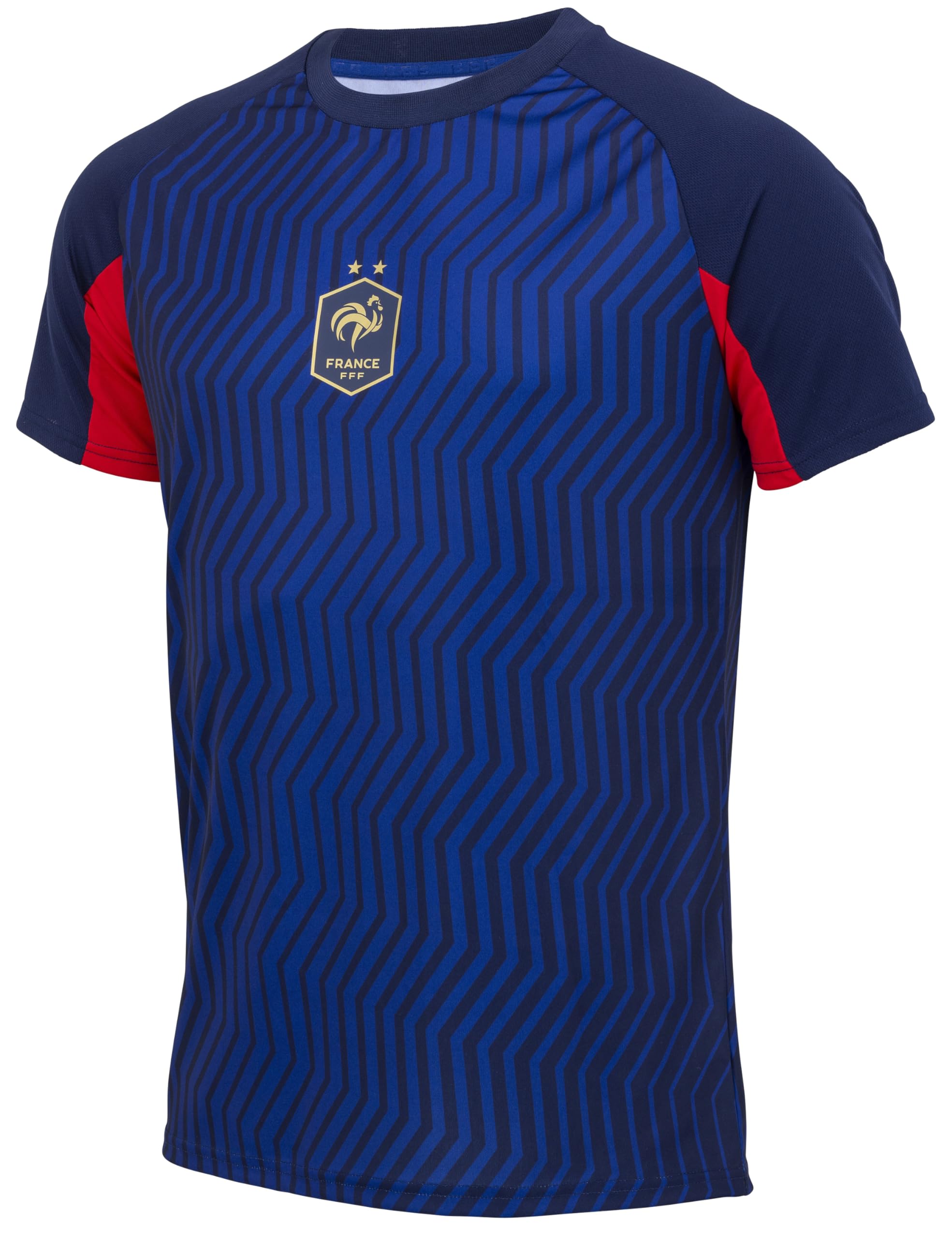 FFF France Football Team Official Collection Jersey, Blue, XL