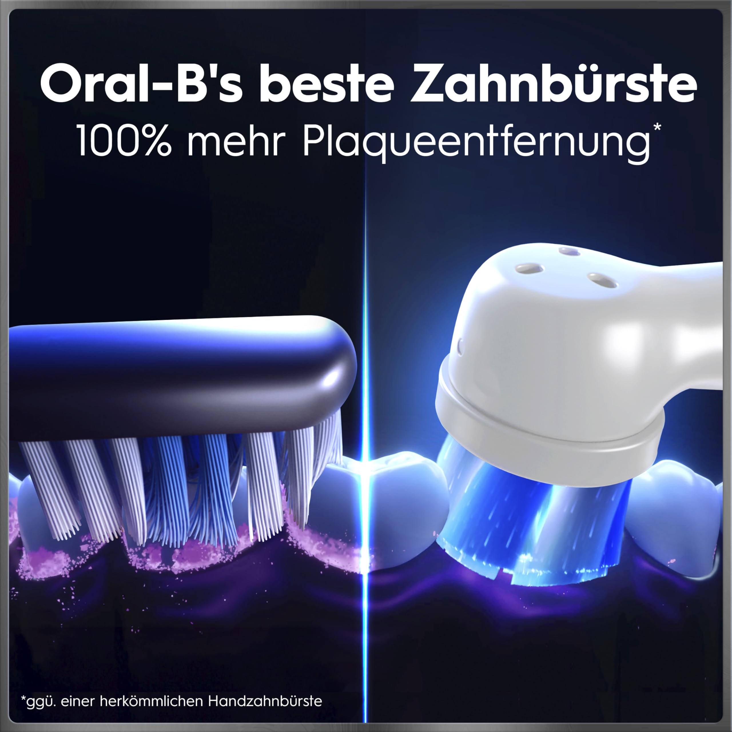 Oral-B iO Series 10 Elektrische Zahnbürste, Weiß | Inkl. 3 Aufsteckbürsten, Lade-Reise-Etui, iOSense, Electric Toothbrush mit 7 Putzmodi für Zahnpflege