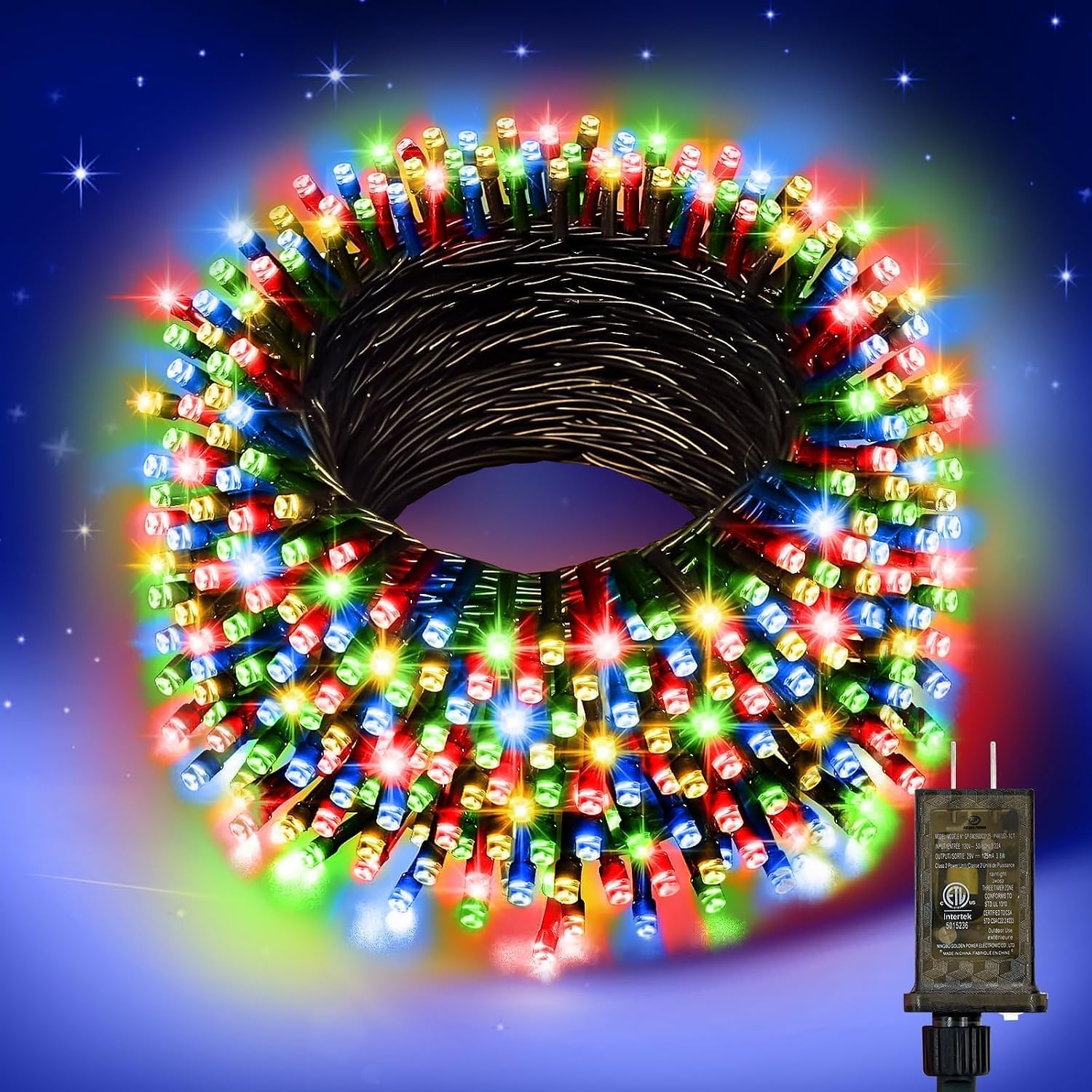 Nisocy LED String Lights (400FT, Warm White)