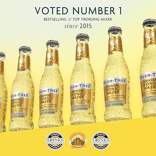 Miniatura 56 de Fever-Tree Agua tónica india premium, 5.07 onzas líquidas (paquete de 8)