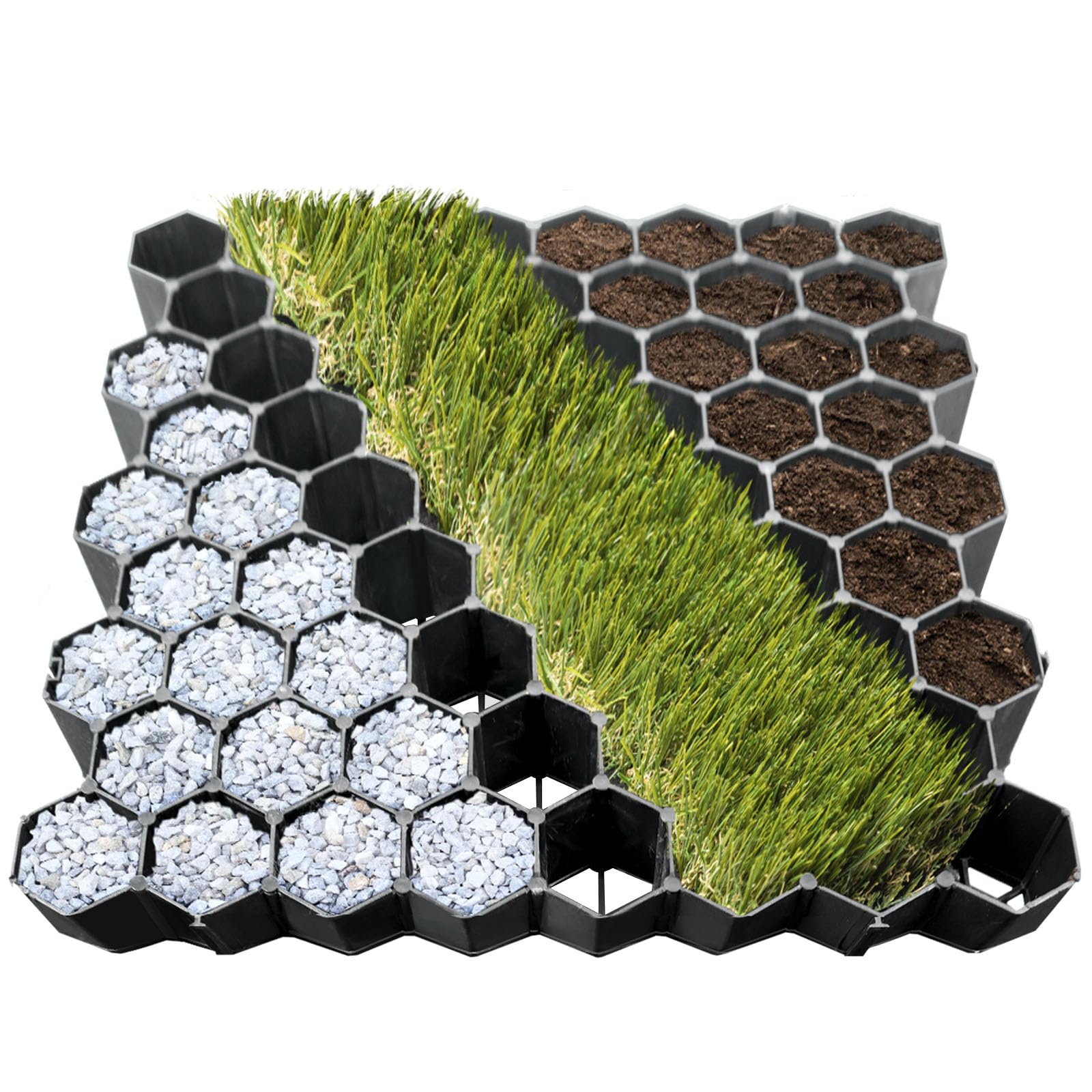 Florade® Griglia per talpe di alta qualità, verde, 270 g/m²