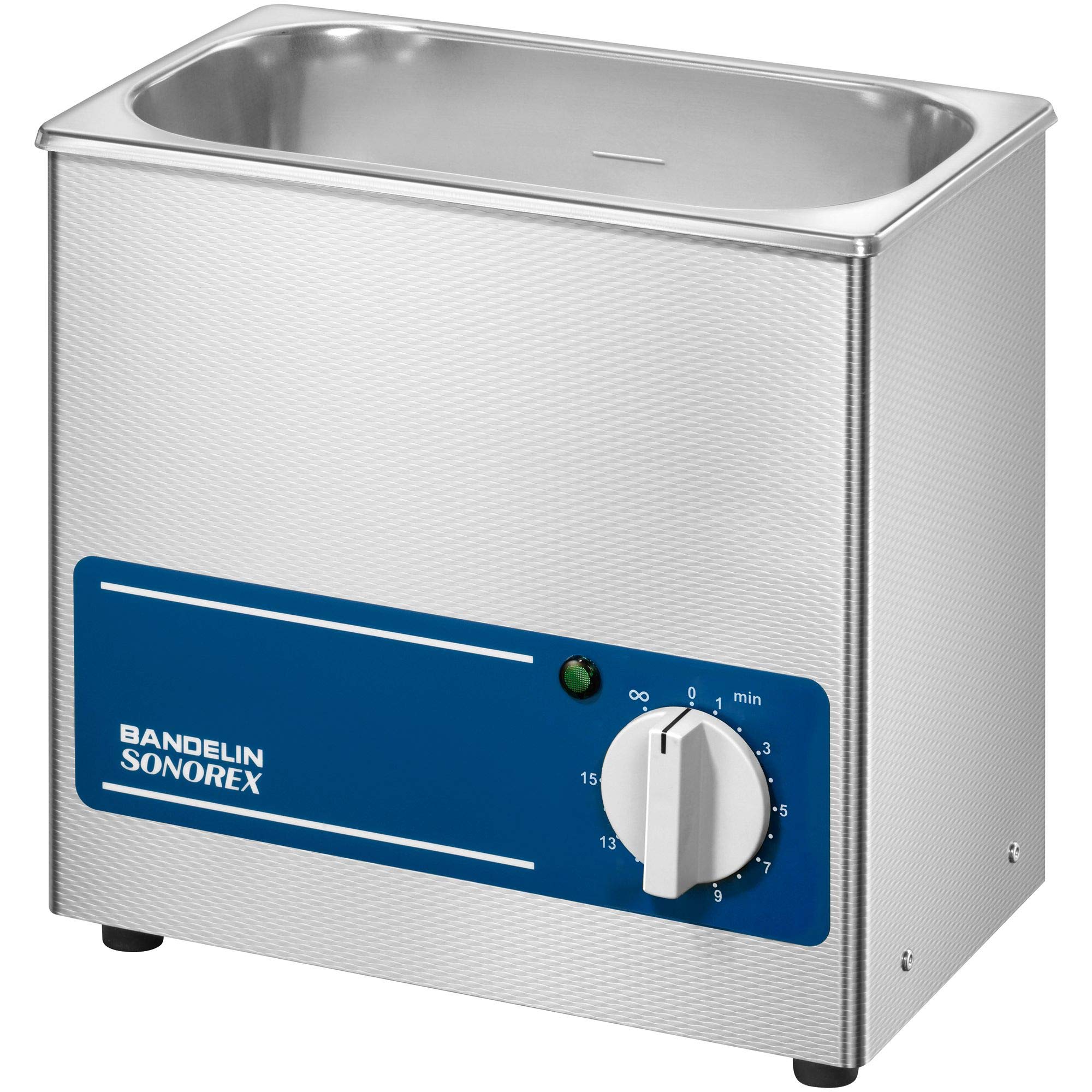 Sonorex Super RK 100 (3,0 Liter), Ultraschallreinigungsgerät mit 35 kHz Frequenz, Ultraschallbad aus Edelstahl 1.4301, Ultraschall Reinigungsbad mit 80 Watt Ultraschall-Leistung