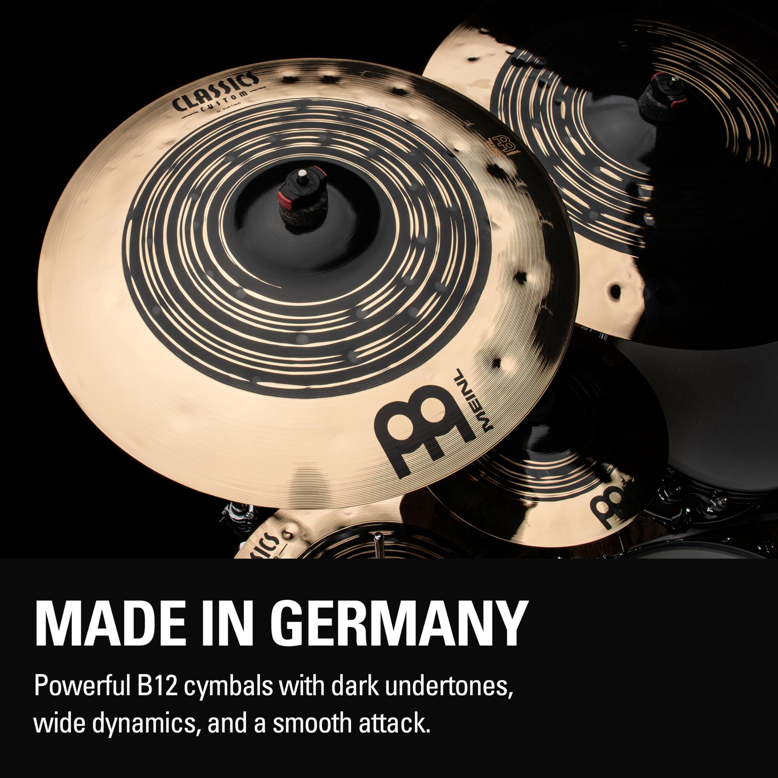 Amazon | MEINL Cymbals マイネル Classics Custom Dual Series