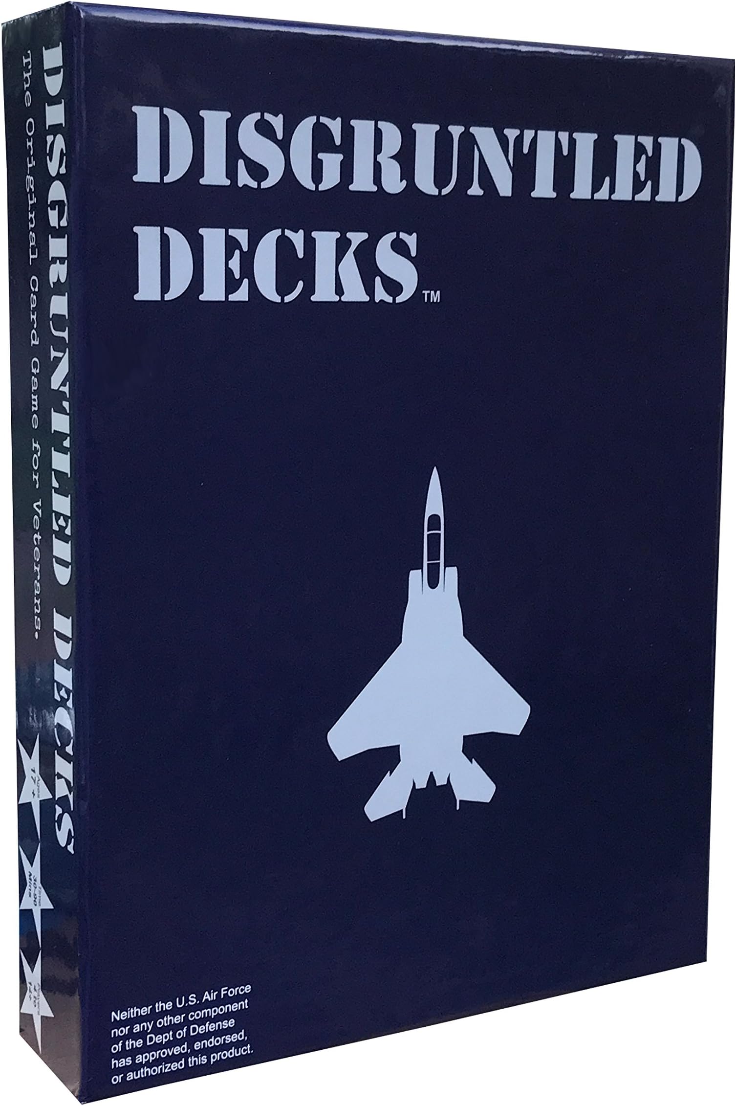 Disgruntled Decks - The Original Military Party Card Game for Veterans - Air Force-Themed Deck