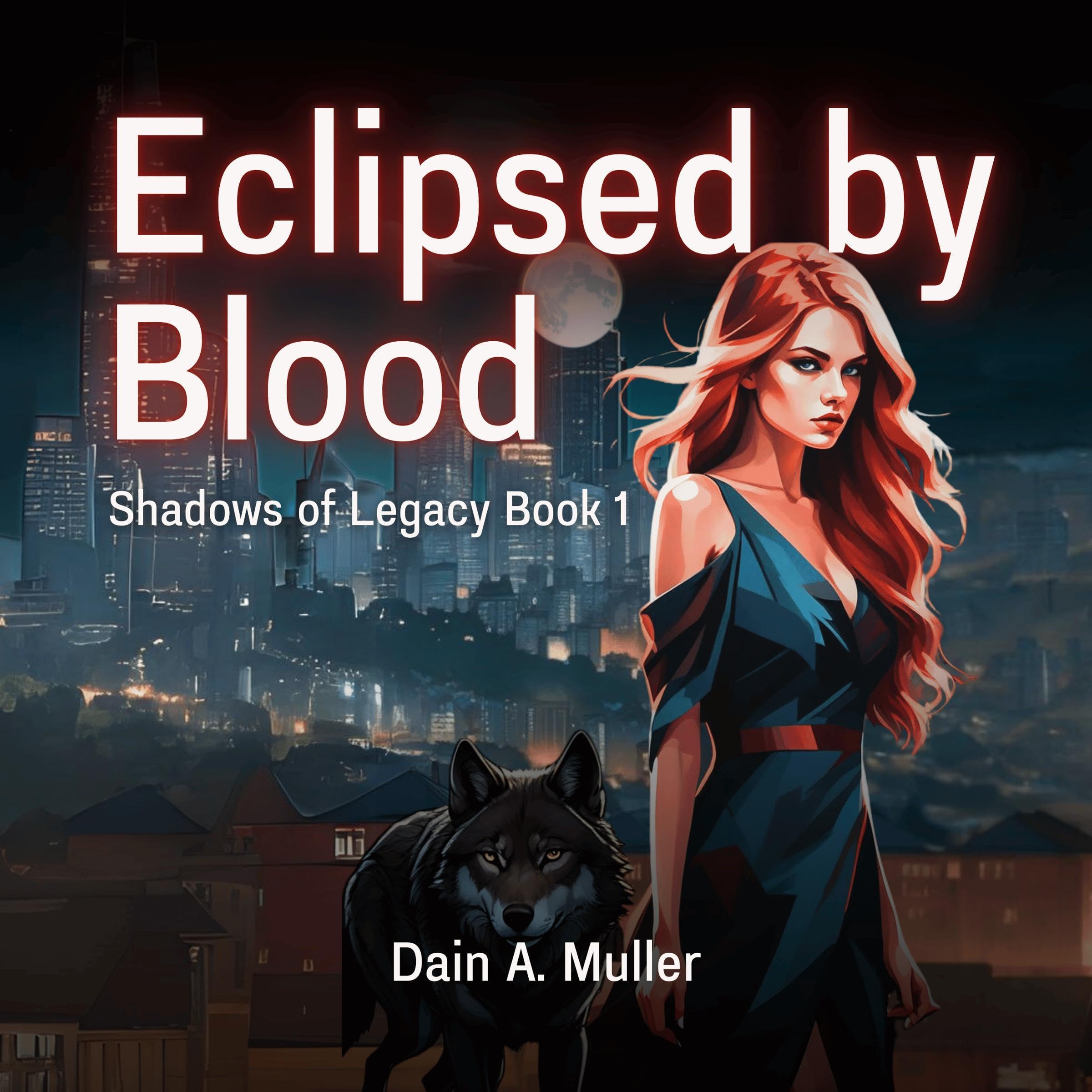 Cover art for Eclipsed by Blood