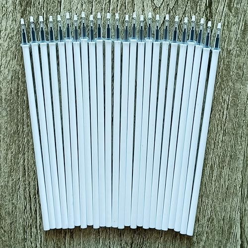 Miniatura 3 de Sencoo Paquete de 24 bolígrafos de tinta de gel negra de 0.020 in de repuesto