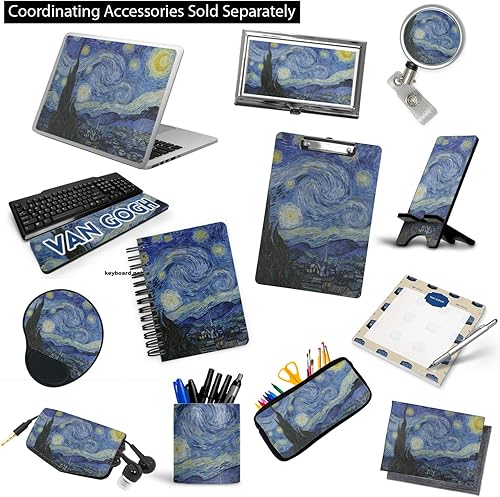 Miniatura 4 de The Starry Night (Van Gogh 1889) - Carpeta de 3 anillas, 2 pulgadas