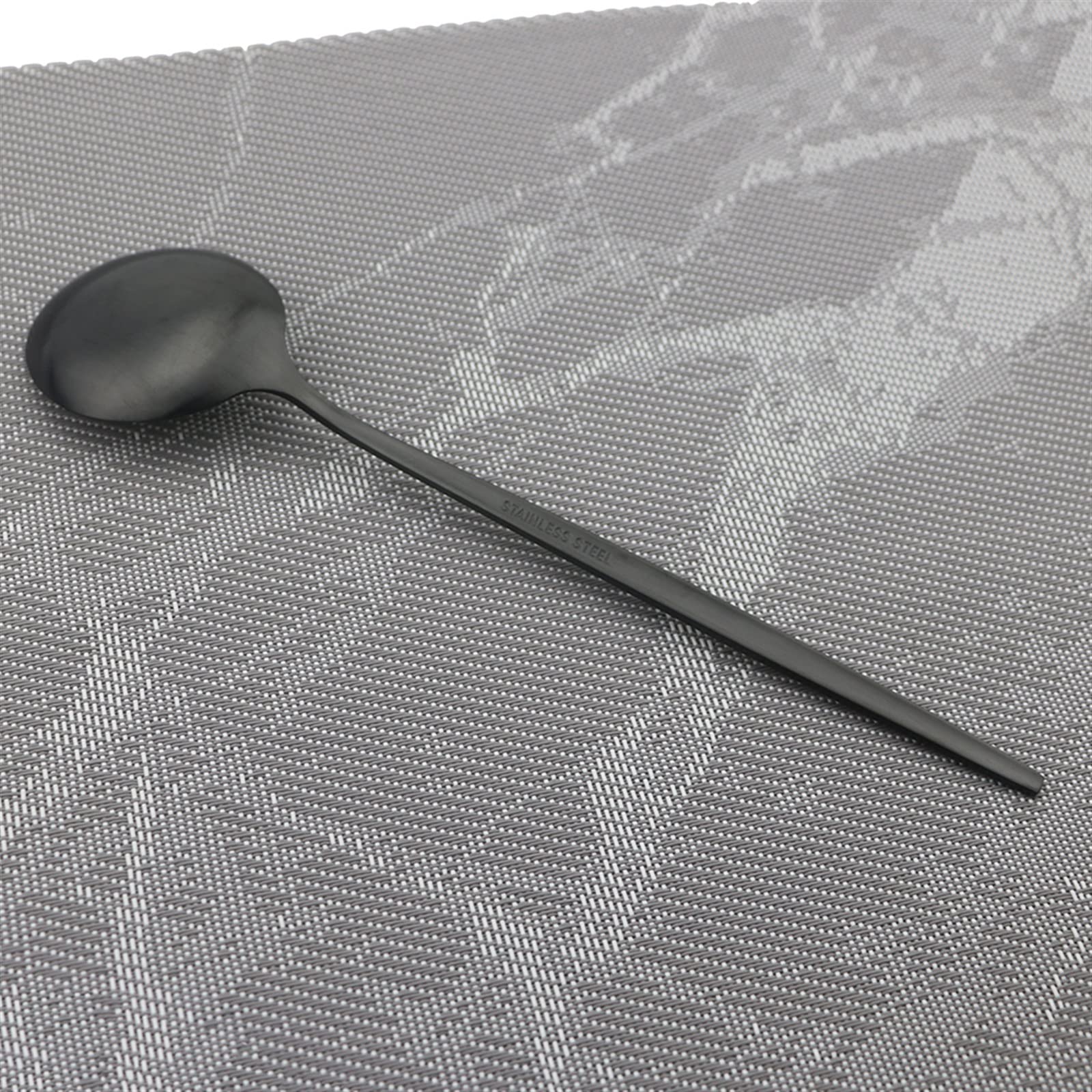 Schwarz Matt Besteck Set Messer Gabel Löffel Geschirr Küche Besteck Besteck Geschirr Edelstahl Geschirr Set