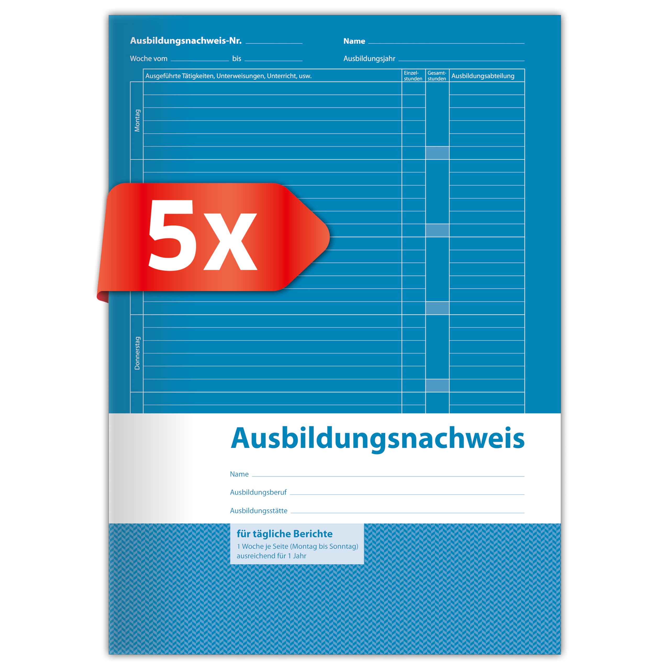 Cahier de reporting formation A4 pour simplifier le suivi de vos stagiaires - 8