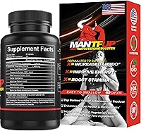 Vista 3 de MANTFUP Potenciador de Vitalidad para Hombres Estimulante de Testosterona de Acción Rápida y Suplemento Diario para Apoyar la Salud Masculina