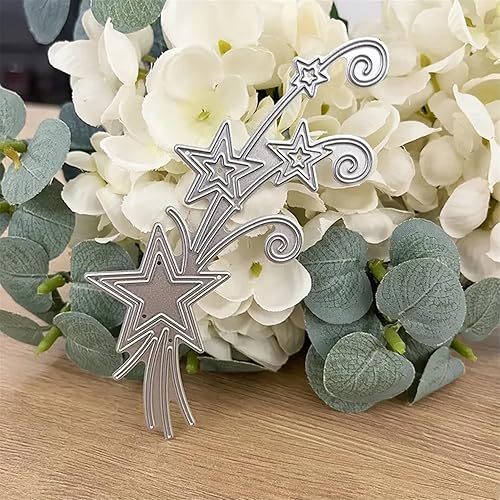 Miniatura 4 de Annchaos Troqueles de corte de metal, plantilla de grabado en relieve para álbumes de recortes, molde para hacer tarjetas, álbum de fotos,