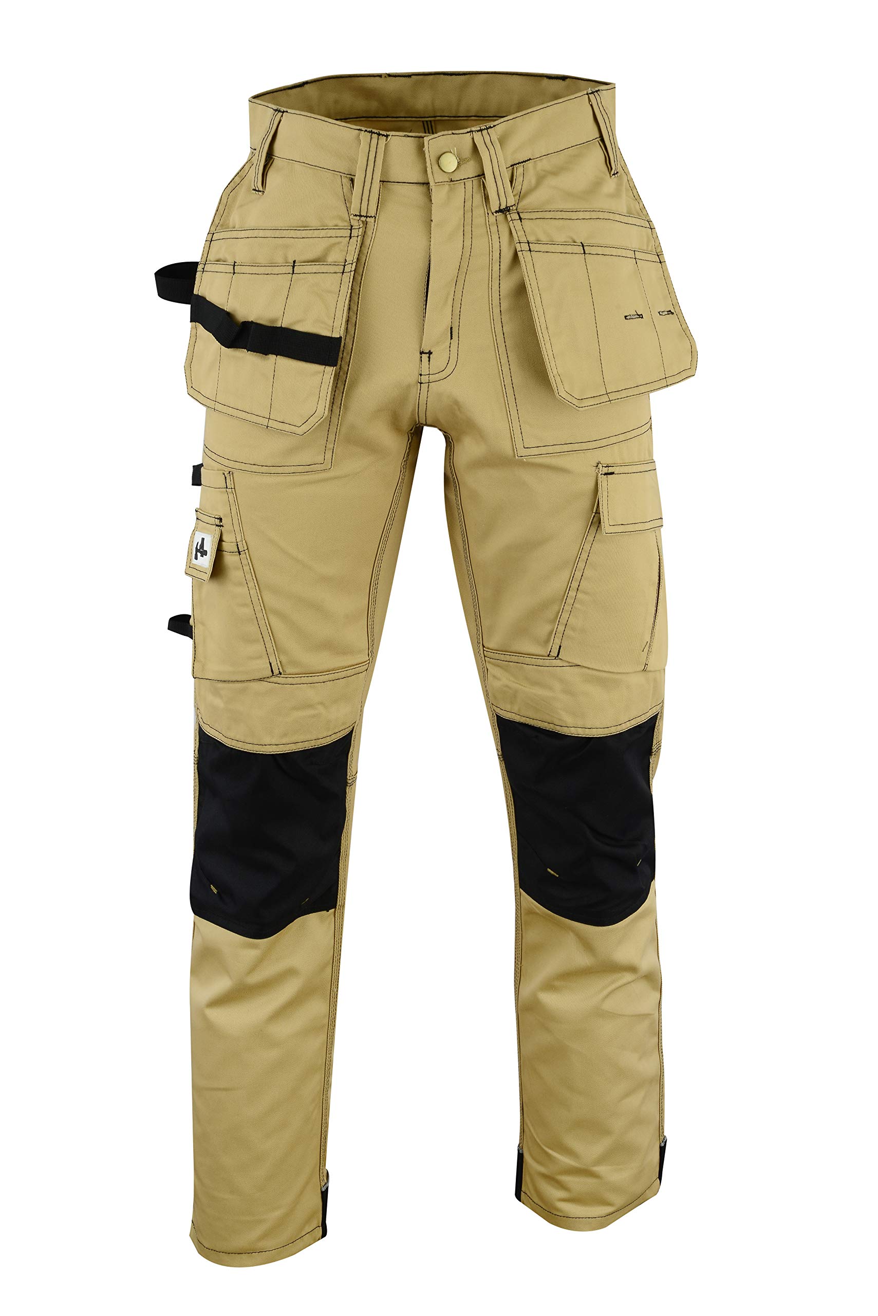 Buy CharleyPants Work Wear Cargo Work Pants with Built in Tool Belt ...