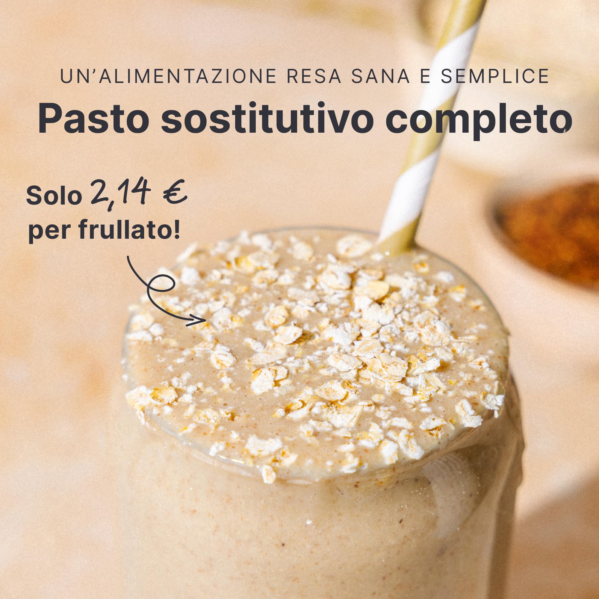SHEKO Balance Shake Vegan Pur - 14 Cremige Mahlzeitenersatz Shakes zum Abnehmen - Proteinreich, Glutenfrei & Natürlicher Geschmack - Abnehmen Shake