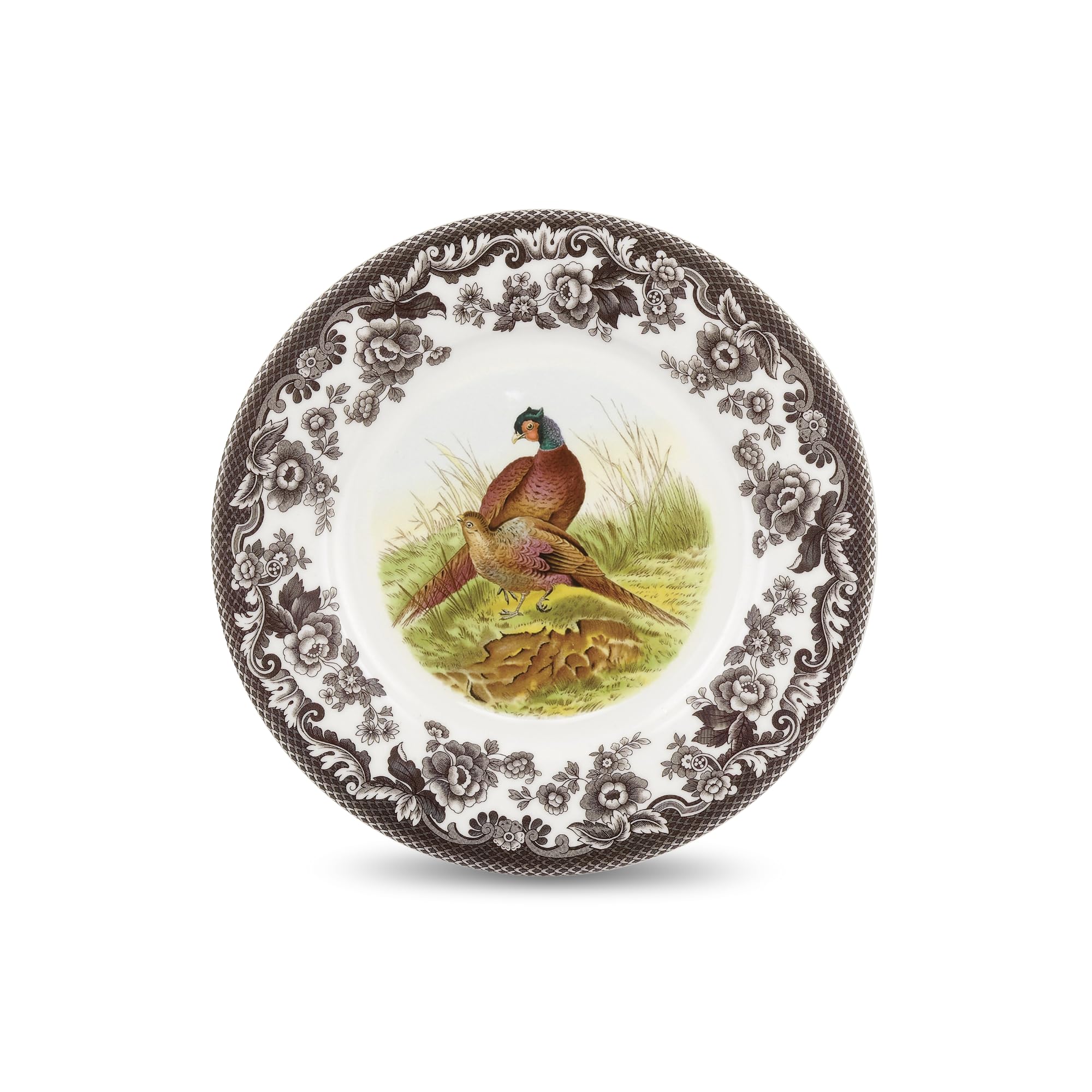 Amazon.com: Spode Woodland Pheasant Luncheon Plate - 9