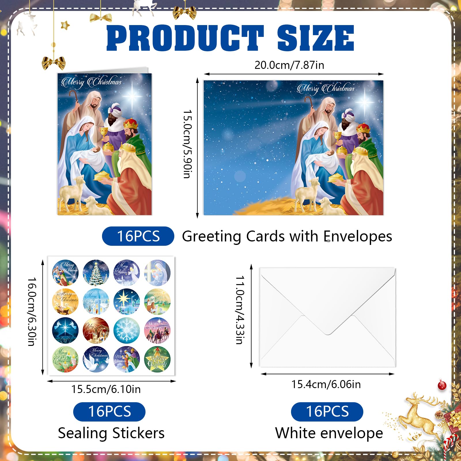 DPKOW Religious Christmas Cards Multipack - Image 2
