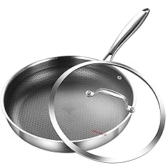 Delarlo Tri-Ply Stainless Steel Frying Pan