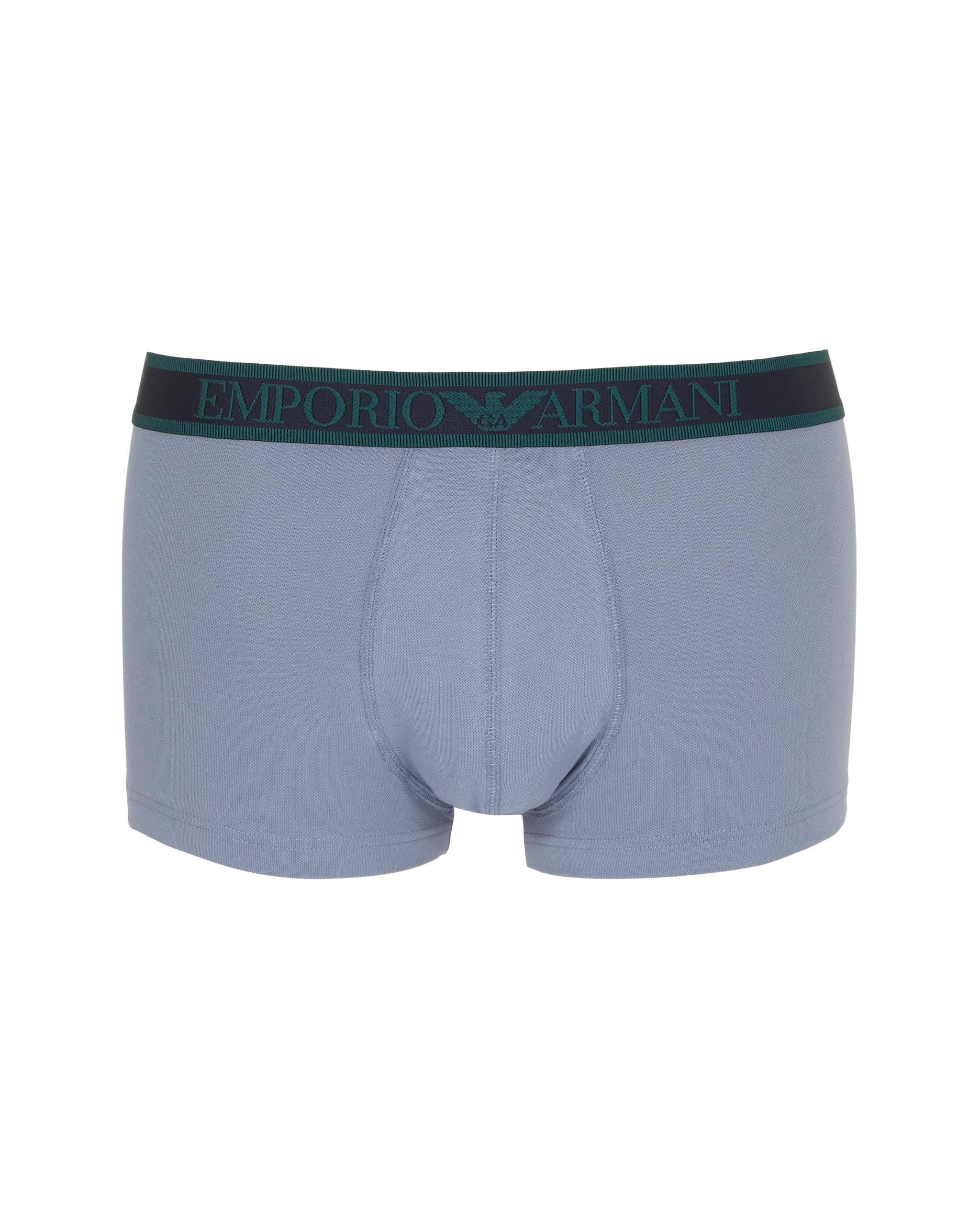 Emporio Armani Man's Stretch Piquet Trunk Grey S