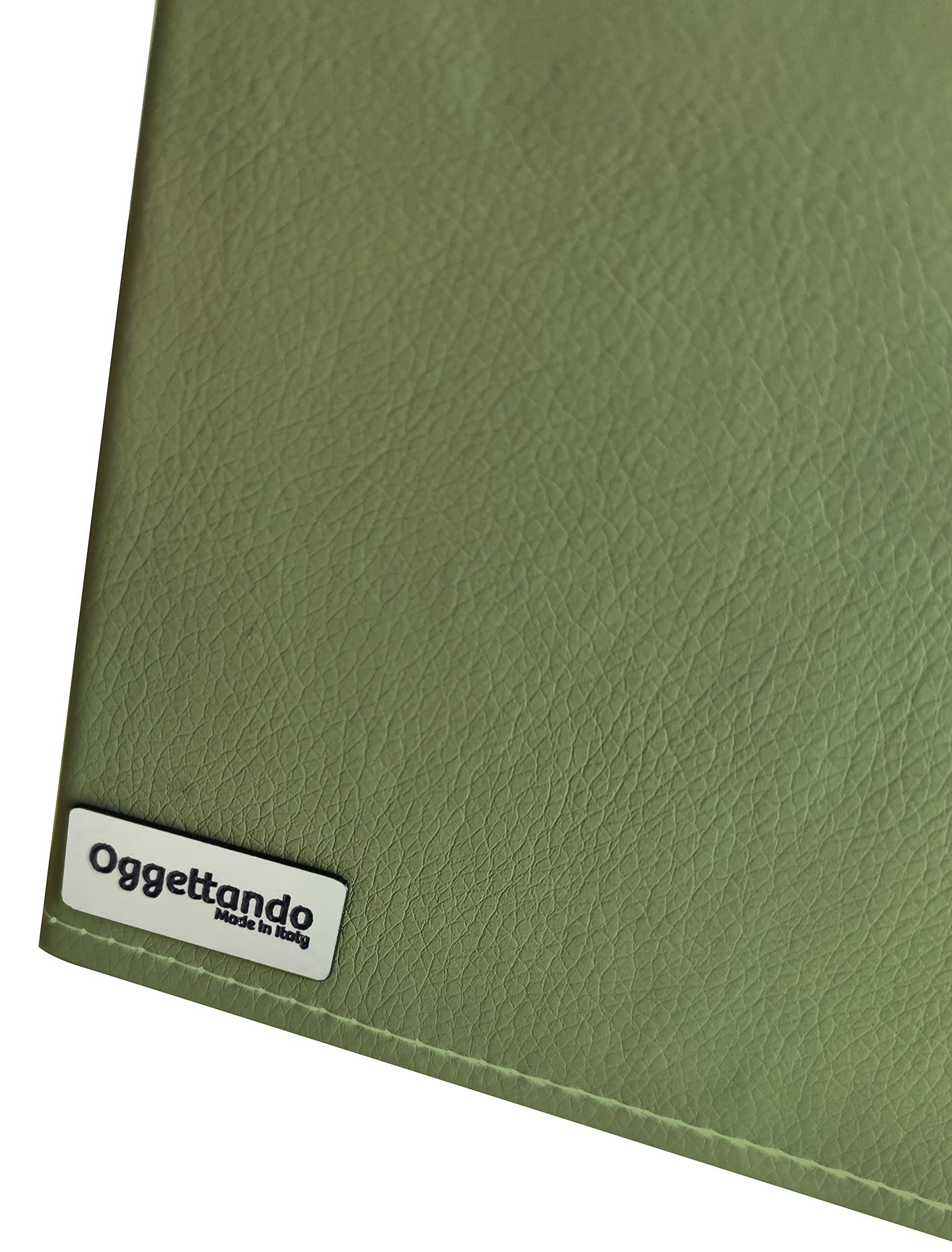 OGGETTANDO, Menú Restaurante Caja personalizable A4 Pub Self Service Bar Birreria Moderno color verde manzana