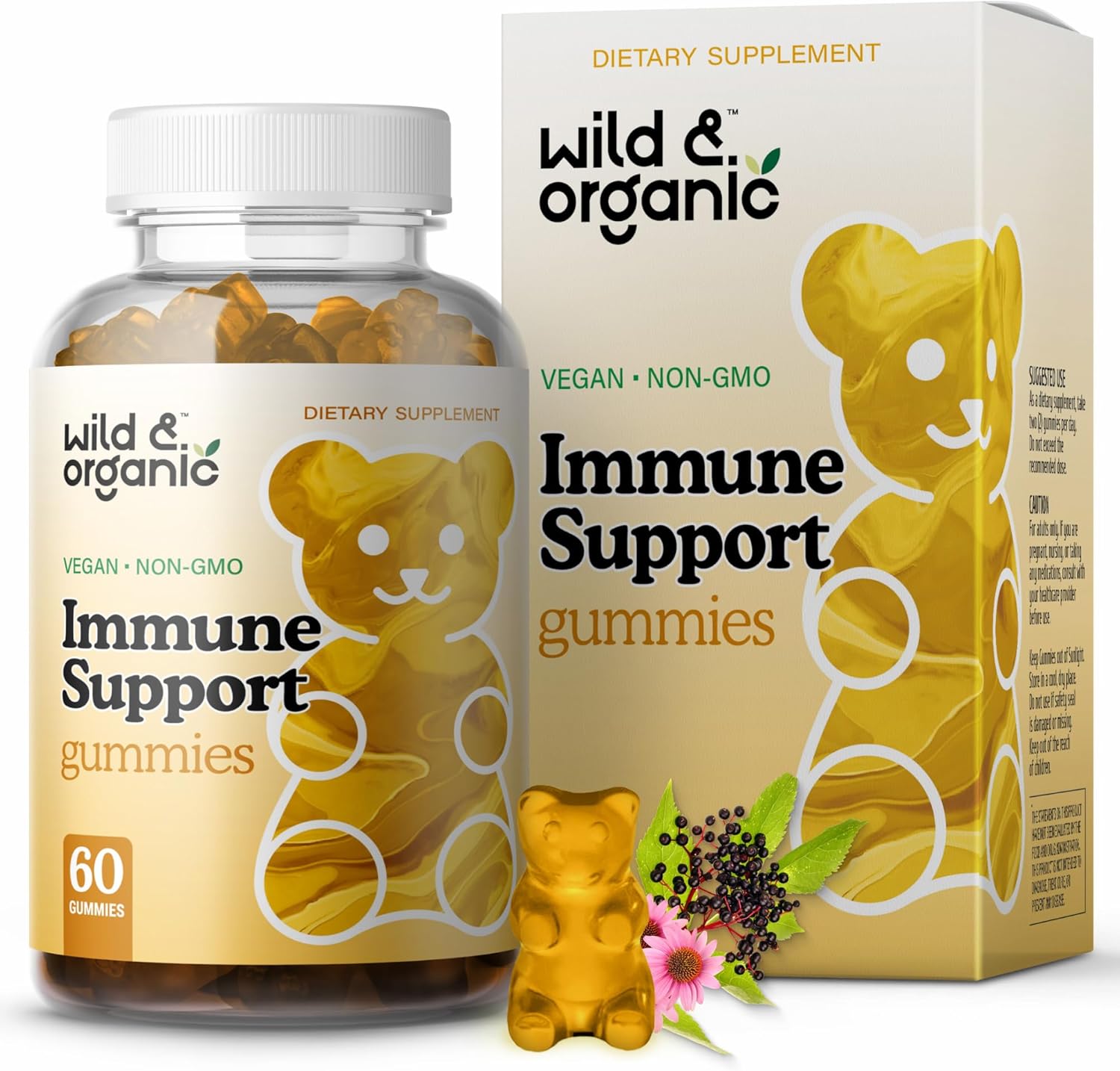 Wild & Organic Immune Support Gummies...