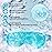 Cooling Eye Mask with Gel Bead, Reusable Cold Compress Ice Pack Sleeping Eye Cooling Pads for After Eyelid Surgery, Puffiness, Puffy Eyes, Headache, Migraine Relief(Blue)