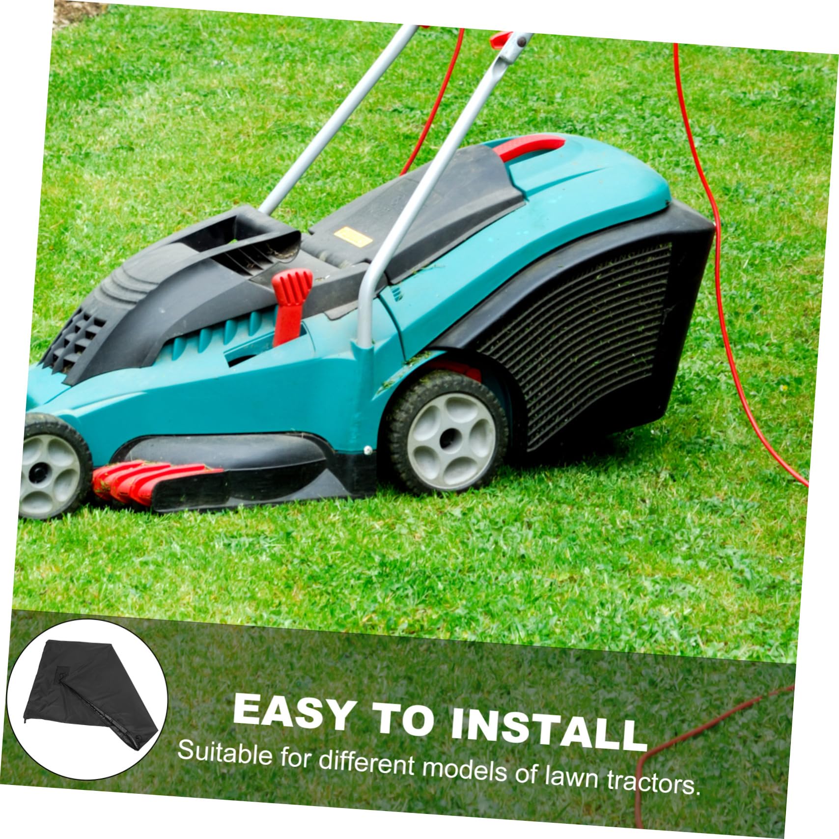 TOYANDONA Bolsa De Recolección Para Tractor De Césped Contenedor Reutilizable De Oxford Compatible Cortacéspedes Para Jardines y Limpieza De Patios