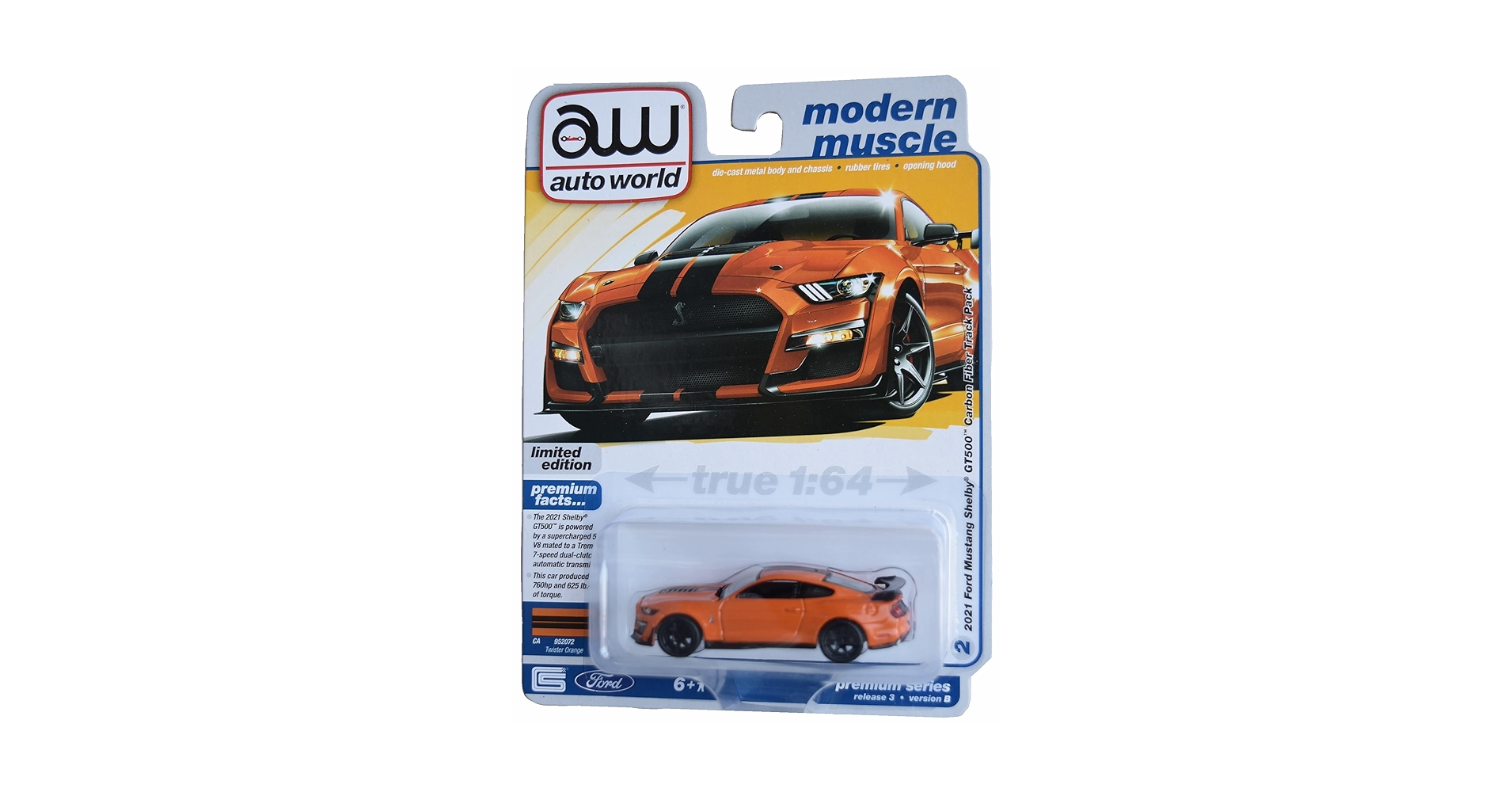 Amazon.com: Johnny Lightning Auto World 2021 Ford Mustang
