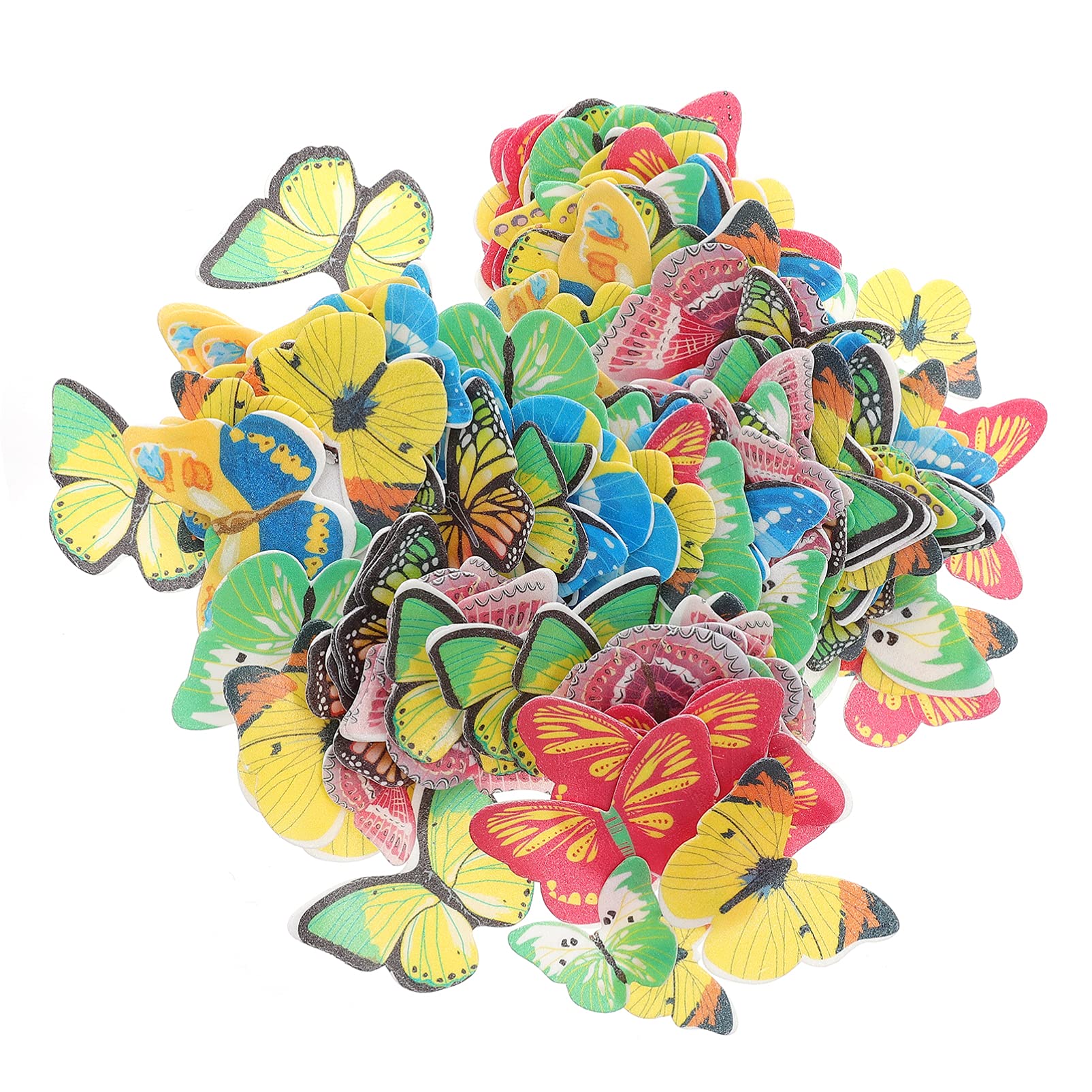 Buy Lurrose 150pcs Edible Butterfly Cupcake Toppers Birthday Cake