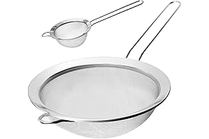 Premium Stainless Steel Fine Mesh Strainer: The Ultimate Sieving Solution for Quinoa and Beyond