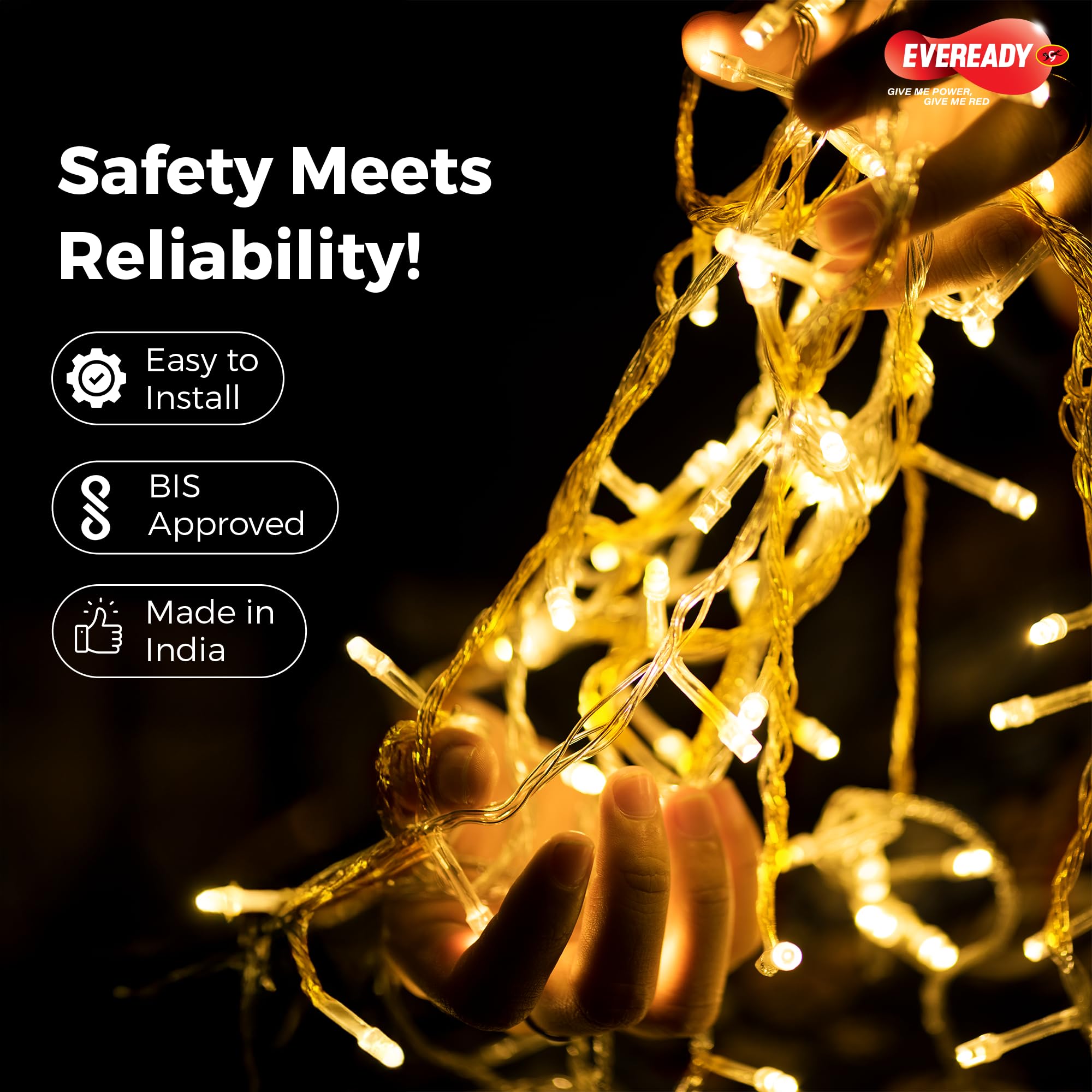 EVEREADY UTSAV 50 FEET LED Pixel Lights 2