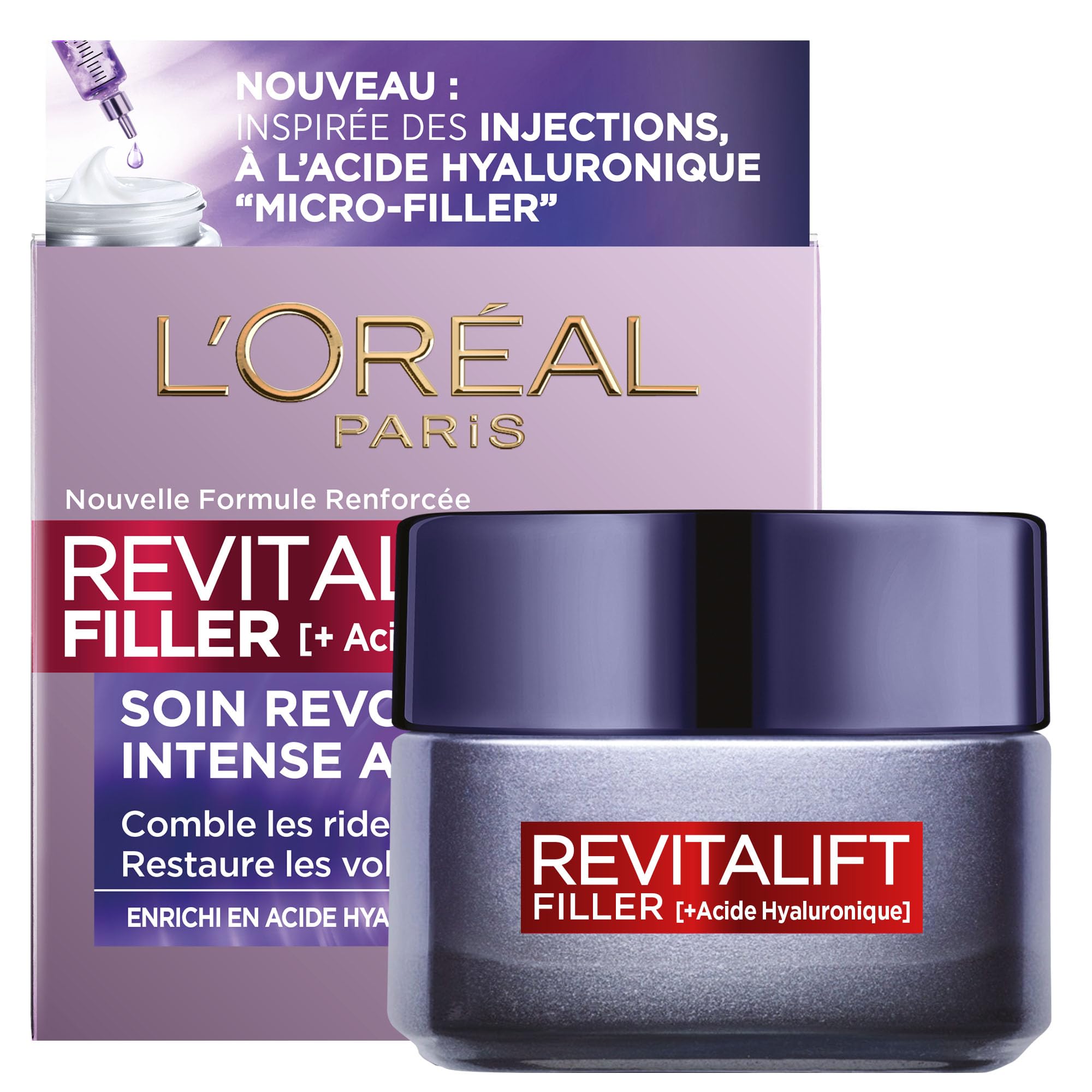 l'Oréal Paris Revitalift Filler Care Anti Age Day Revolumisant Progressive à hyaluronic acid 50 ml