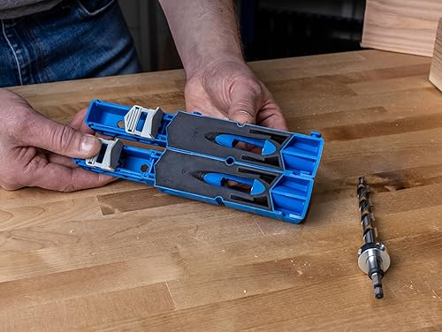 Miniatura 8 de Kreg KPHJ920 Plantilla de agujero de bolsillo XL - Plantilla de agujero de bolsillo para taladrar - Para tableros de 2 x 4 o 4 x 4 - Uso con