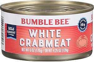Bumble Bee White Flake Crabmeat: Versatile and Protein-Rich