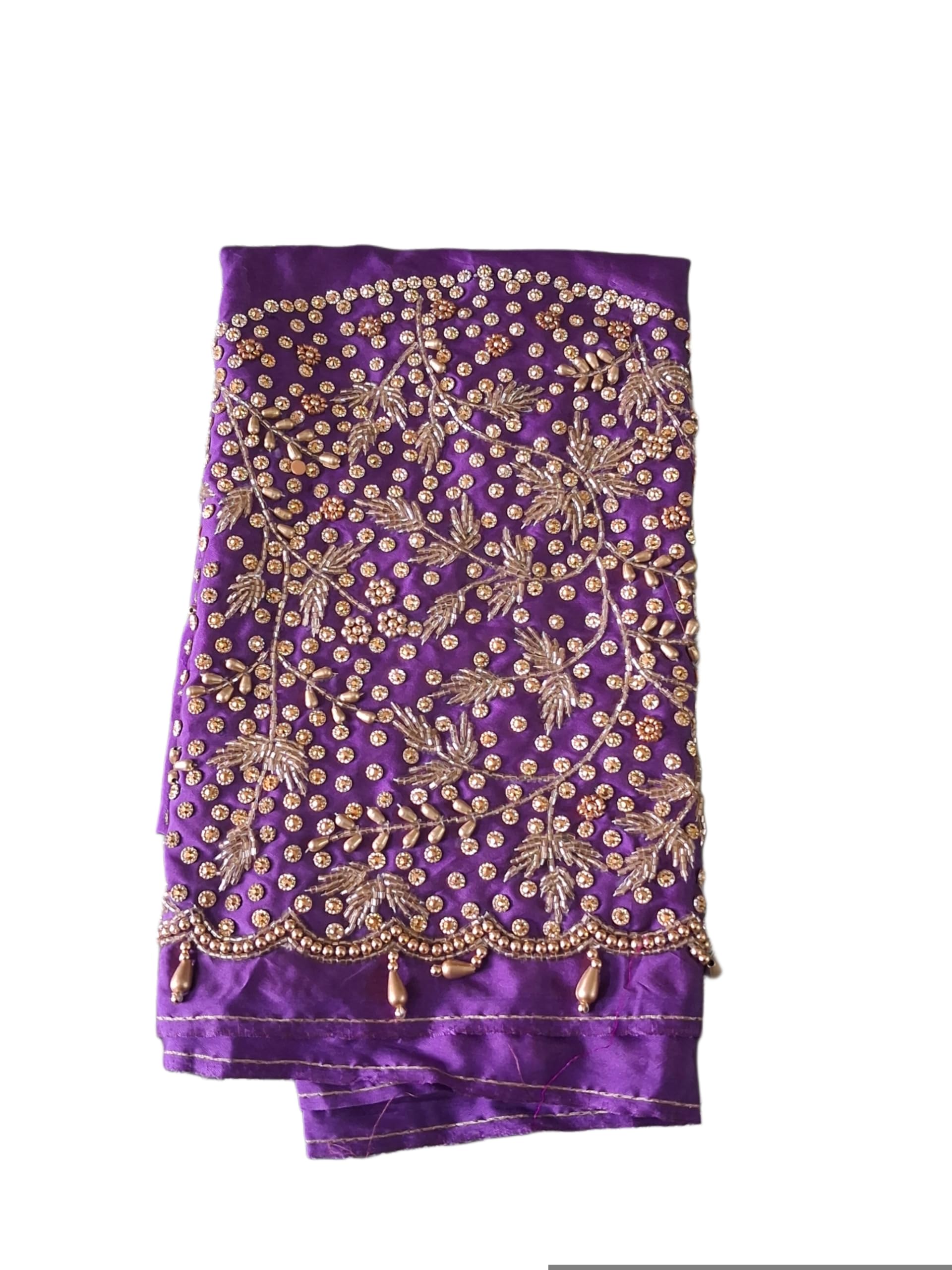 Heavy Aari Work Unstitched Blouse piece for Women-image-25