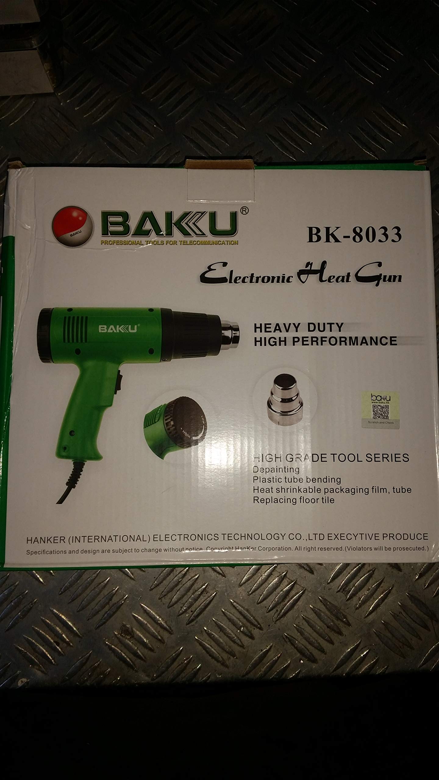 Baku Electronic Heat Gun Bk-8033