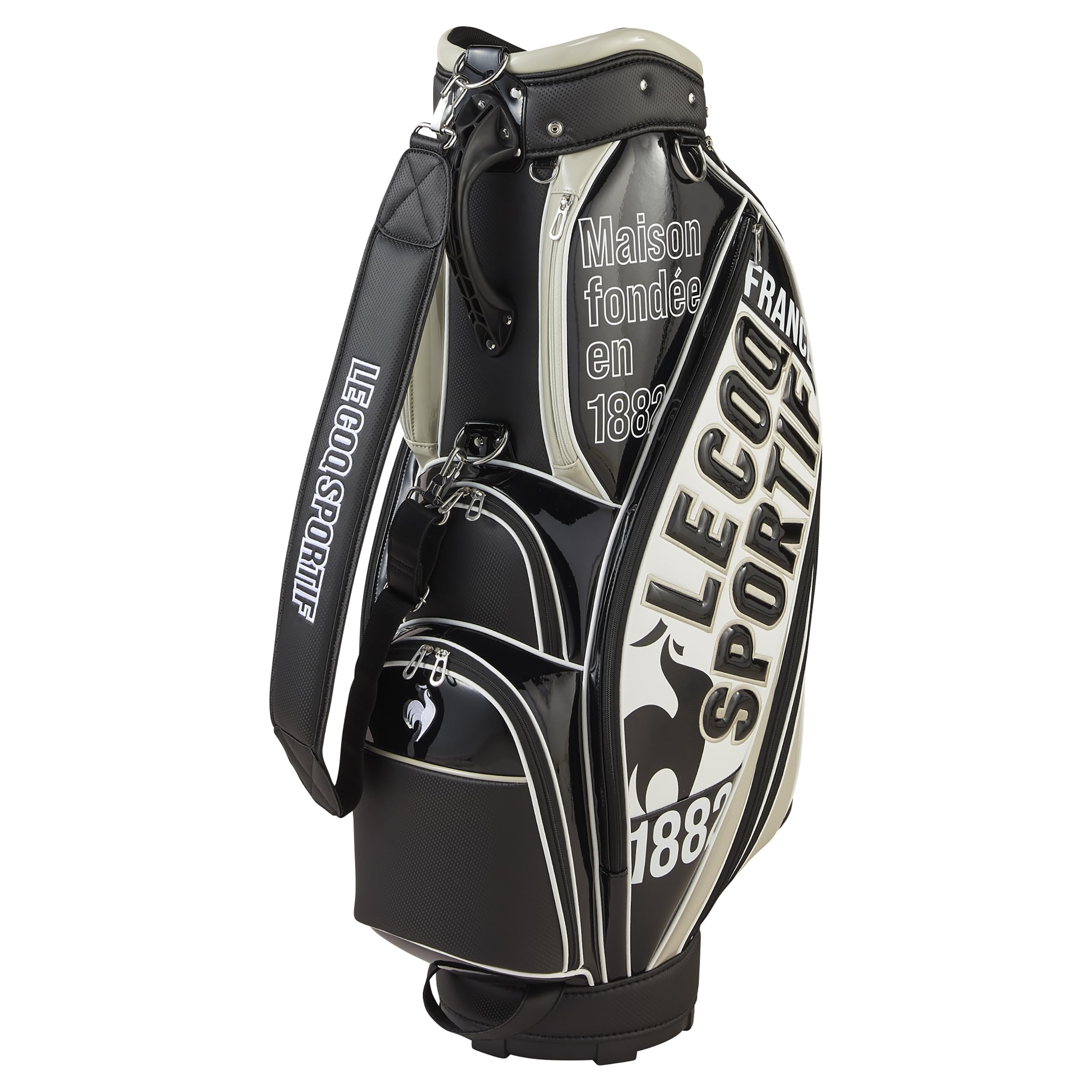 Amazon.co.jp: le coq sportif GOLF Golf Caddy Bag, 9.5 Shape 